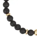 4.006.01 Black Lava Beads 6mm