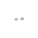 Brushed Rhodium Elephant Stud Earrings – Unique Designer Jewelry
