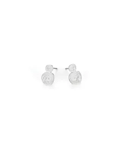 Matte White Earrings - Elegant Design