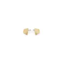Matte Gold Earrings - Contemporary Elegance